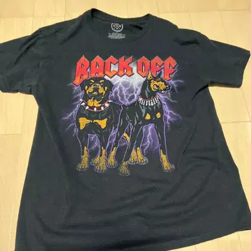 BACK OFF T셔츠 로트 와일러 도베르만 빈티지