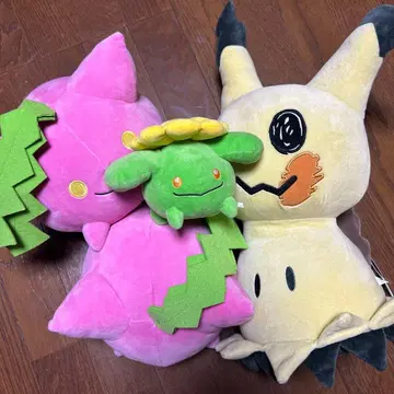 포켓몬 프라이스 봉제 인형 묶음 판매 4세트