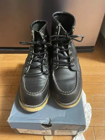 레드윙 블랙 숏부츠