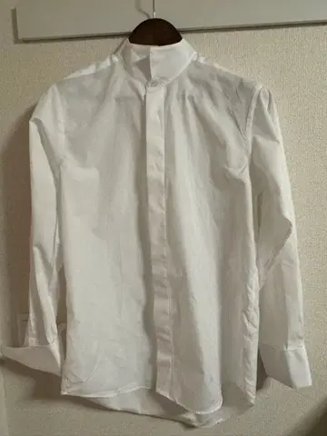 ARLUIS DRESS 화이트 긴팔 셔츠