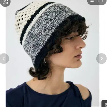 MOUSSY 니트 모자