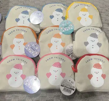 단종!캔두 스노우맨 눈사람 파우치 9개