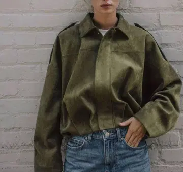 ZARA 스웨이드풍 봄버 자켓 택 포함 새상품