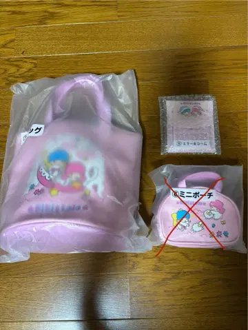 당첨 복권 1번 복권 산리오 키키라라 백미러 빗 리틀트윈스타