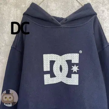 [ USA 제조 ] DC 디씨 로고 풀오버 후드티 구제 의류 남성용 후디