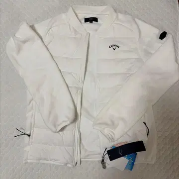 [ 새상품 ] Callaway 여성용 자켓 화이트 골프웨어
