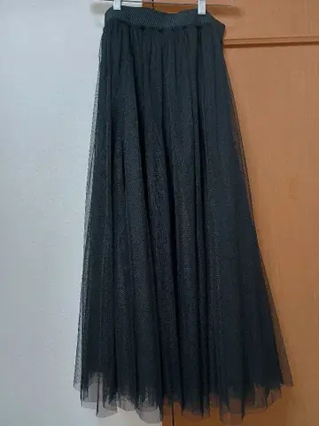 미사용 택 포함 spick&span 튤 스커트 스픽앤스팬