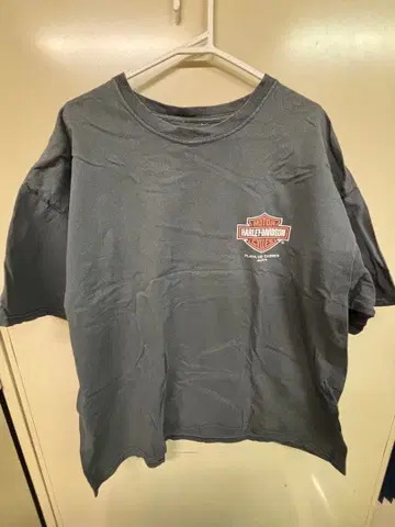 Harley Davidson 그레이 T셔츠
