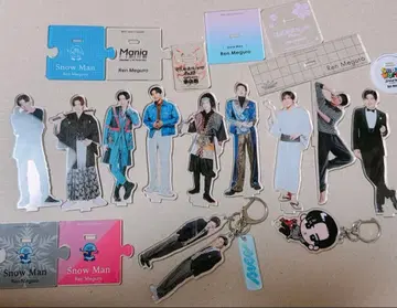 Snow Man 메구로 렌 아크릴 스탠드 세트