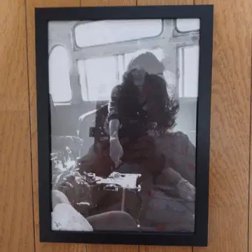 시마 료헤이 사진 포스터 블랙 프레임 A4