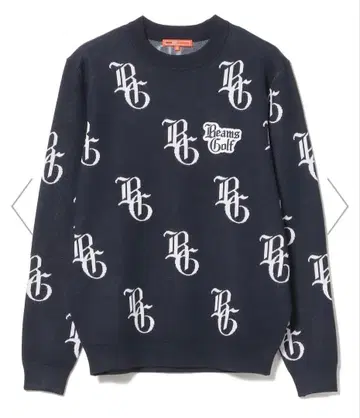 [ 새상품 ] 빔즈 스웨터 골프웨어 오렌지 라벨