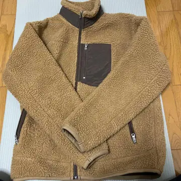 coen 플리스 자켓 M 베이지