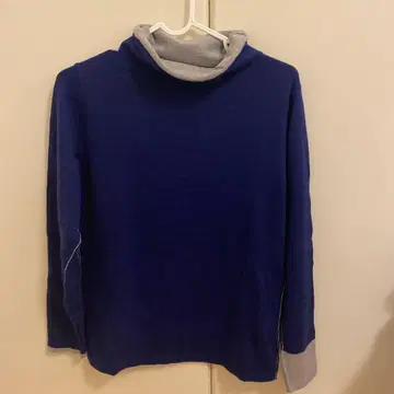 +v 니트 스웨터 VKPO-4840D 네이비 그레이