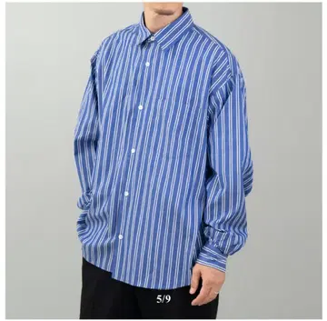 SO 스트라이프 셔츠 오야마 슌 씨