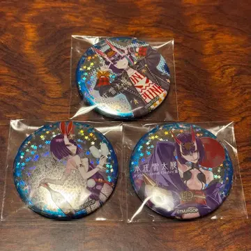 FGO fate 혼조 라이타전 반짝반짝 캔뱃지 슈텐도지 희귀 레어