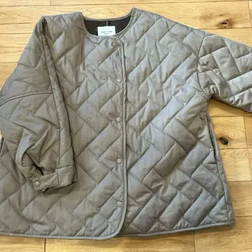 시착만 한 상품 [ FREAK'S STORE ] 프리 그레이 퀼팅 자켓