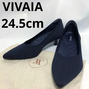 [컨디션 최상] VIVAIA 24.5cm 네이비 펌프스