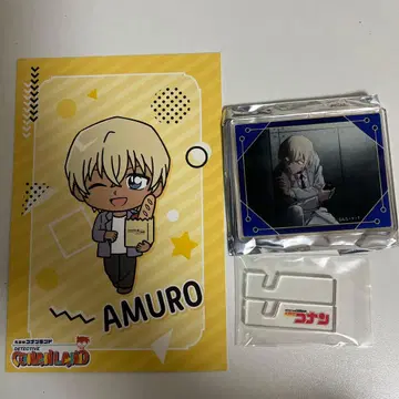 명탐정 코난 코난랜드 아무로 토오루 아크릴 마그넷 엽서 묶음 판매