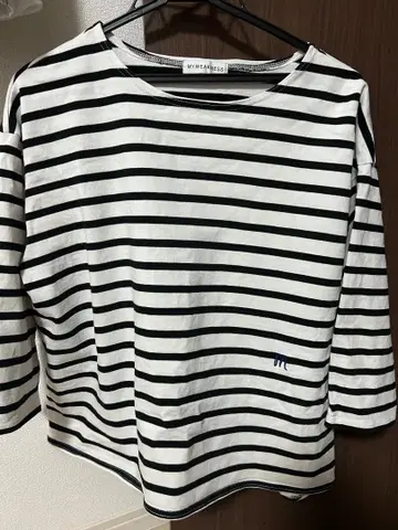 MY WEAKNESS 보트넥 스트라이프 T셔츠