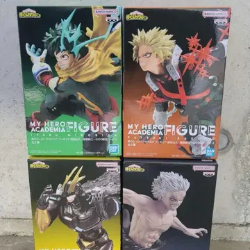 나의 히어로 아카데미아 피규어 4종 세트 GIGO 한정판