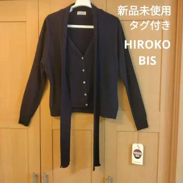 미사용 새상품 택 포함 히로코비스 HIROKO BIS 가디건