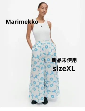 Marimekko 마리메꼬 Sh Kohti Unikko 팬츠 XL