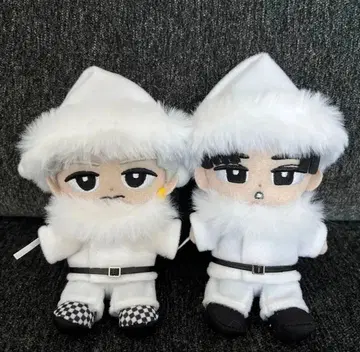 스노치루 봉제 인형 의류 화이트 산타 의상 Snow Man