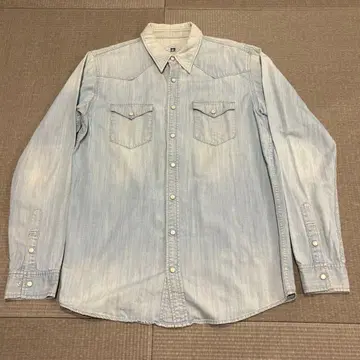 데님 웨스턴 셔츠