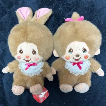 몽치치 라떼 브라운 L 사이즈 봉제 인형 전 2종 치무탄 세트 판매