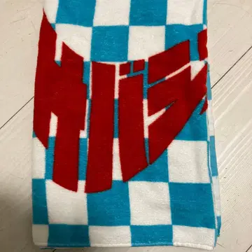 사바시스터 타월 스카이블루 체크 Pizza of Death