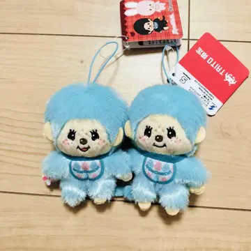 다이토 한정판 몬치치 쁘띠 마스코트 2점 e