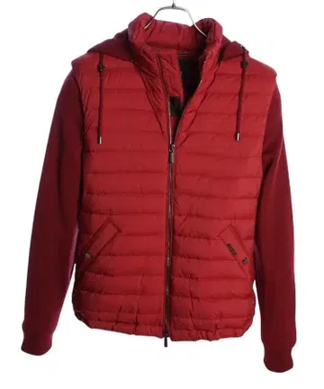 MOORER 무레르 나일론 x 니트 하이브리드 다운 자켓