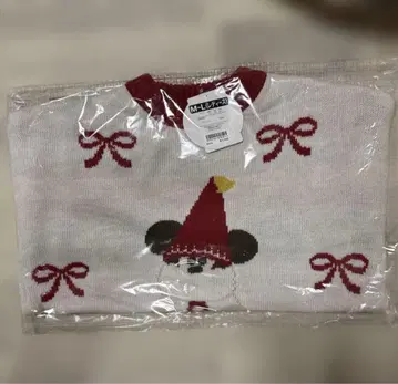 릴린린 스웨터 M-L 사이즈 디즈니 크리스마스 2025 택 포함