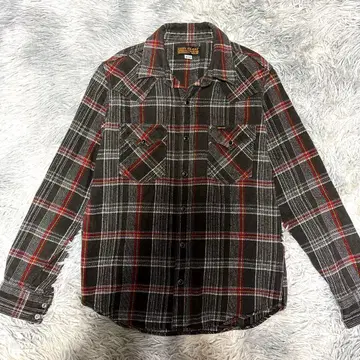 [ 새상품급 ] 아이언 하트 헤비 웨이트 체크 플란넬 셔츠 사이즈 M
