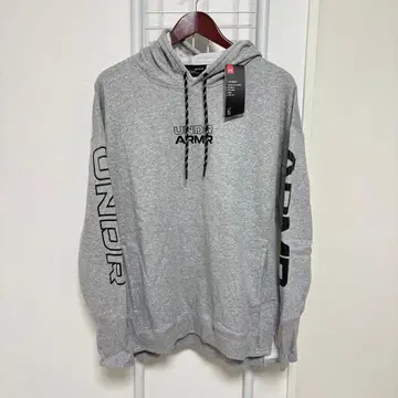 언더아머 풀오버 후드티 기모 L 사이즈