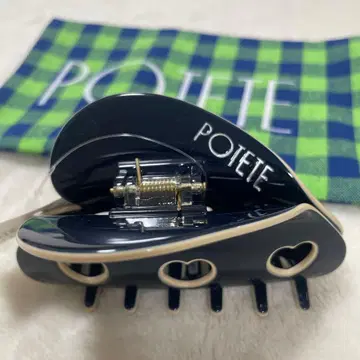 potete 포테테 헤어 클립 3하트