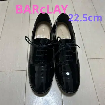 BARcLAY 에나멜 레이스업 22.5cm