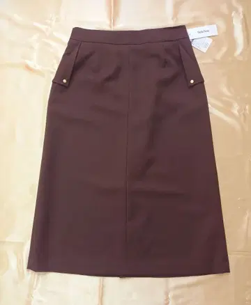 [ 새상품 ] StyleNote 브라운 타이트 스커트
