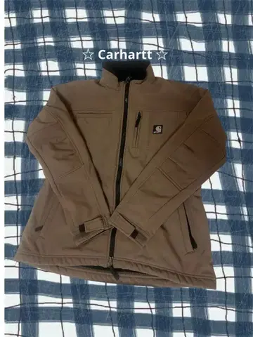 Carhartt 브라운 자켓 풀 집업