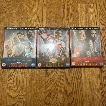 아이언맨 1-3 스틸북