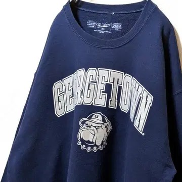 빅토리 조지타운 불독 맨투맨 트레이닝복 네이비 네이비 컬러 L 구제 의류