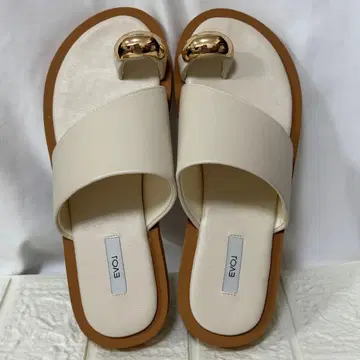 [ 새상품급 ] EVOL 부드러운 링 플랫 플립플랍 L