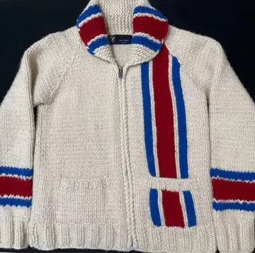 캐나다제 FAT 카우친 스웨터 SKINNY 울 트리코롤