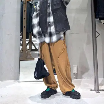 니코앤드 [be with M] 미사요 락키리 스웨트 팬츠 S