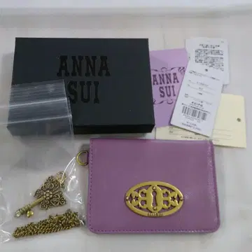 ANNA SUI 이단 접이식 패스 케이스