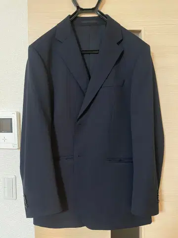 UNIQLO 네이비 스트레치 울 자켓, 팬츠 커스텀 오더 새상품