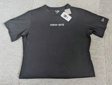 NEW ERA 여성용 T셔츠 L 블랙