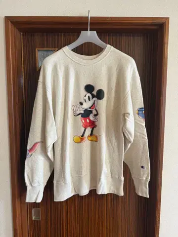 BEAMS x Champion x Disney 맨투맨