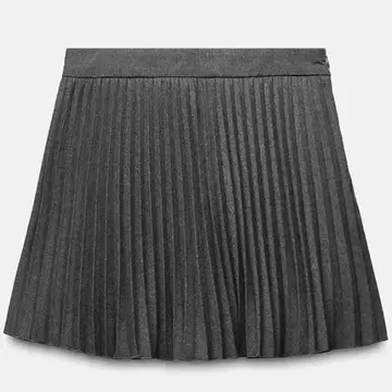 인기 ZARA 플리츠 스커트 그레이 xs