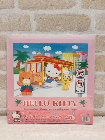 초레어 레트로 키티 앨범 산리오 헬로키티 1999년제 당시물